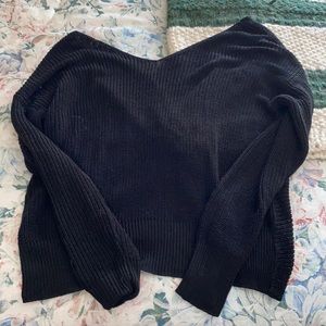 Cotton Emporium Backless Sweater